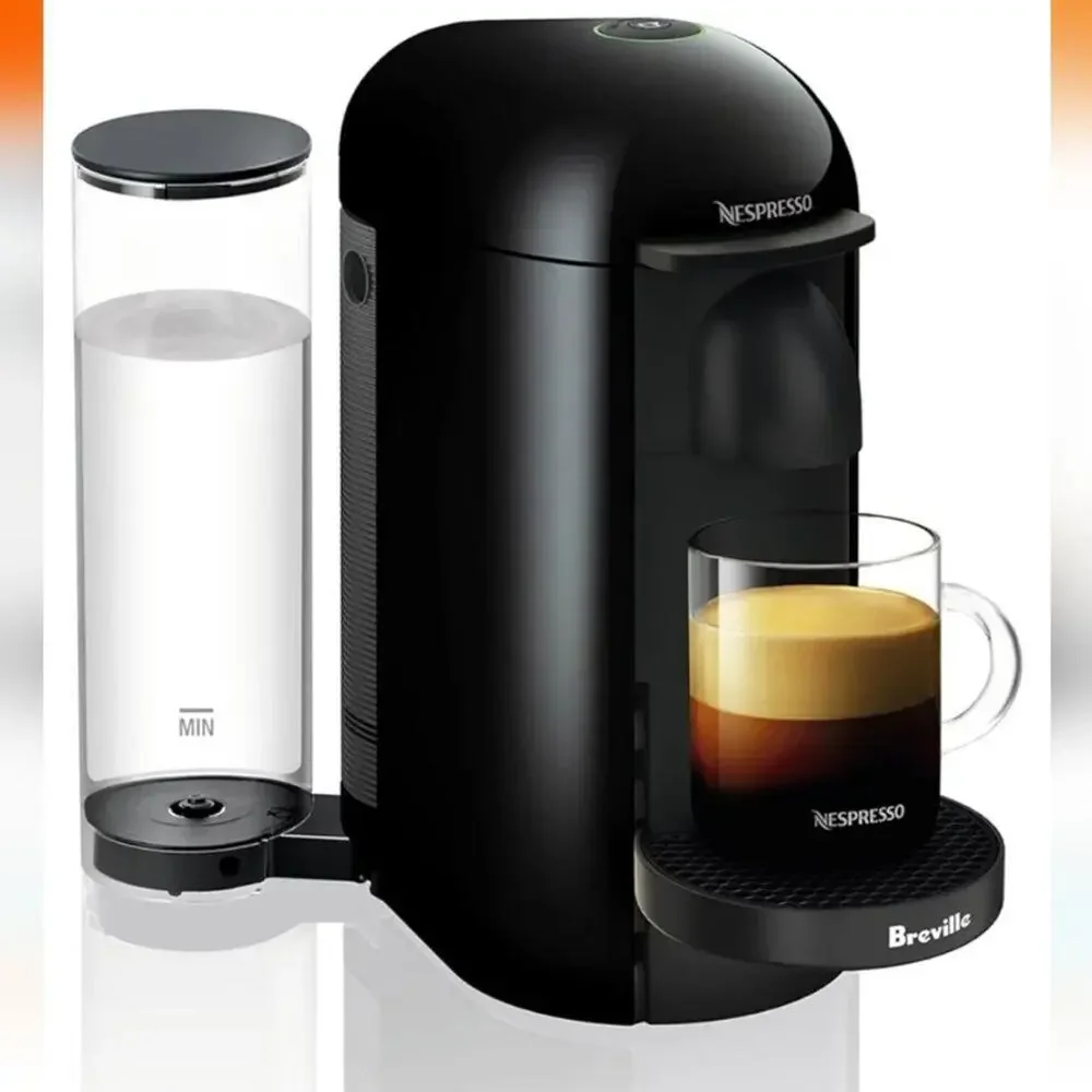 Breville • Nespresso Vertuo Plus Coffee and Espresso Maker, Ink Black